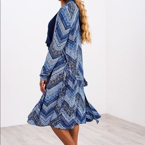 Latched Mama Maternity Labor Nursing Robe M/L